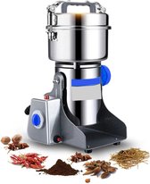 Specerijenmolen – Kruidenmolen Elektrisch - Met Ultrasnelle Motor – Koffiemolen - Spice Grinder – 800 gram – 70 – 300 Mesh