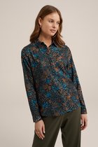 WE Fashion Dames blouse met structuur