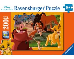 foto van Ravensburger puzzel Disney The Lion King - legpuzzel - 200 stukjes