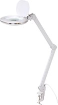 Lampe loupe LED Étiquette énergétique : F (A - G) TOOLCRAFT TO-7497012 LED N/A Puissance : 10 W, 5 W Blanc neutre N/A