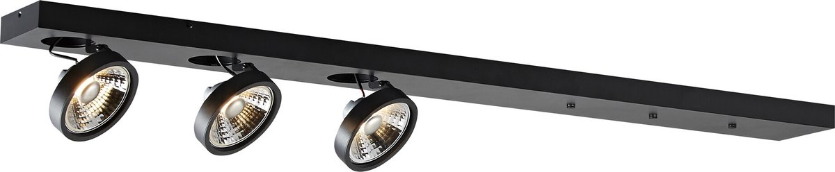 Fantasia AEON-3 XL plafondbasis zwart 3x AR111 1200mm
