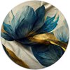 Art Blauw Goud - Multicolour