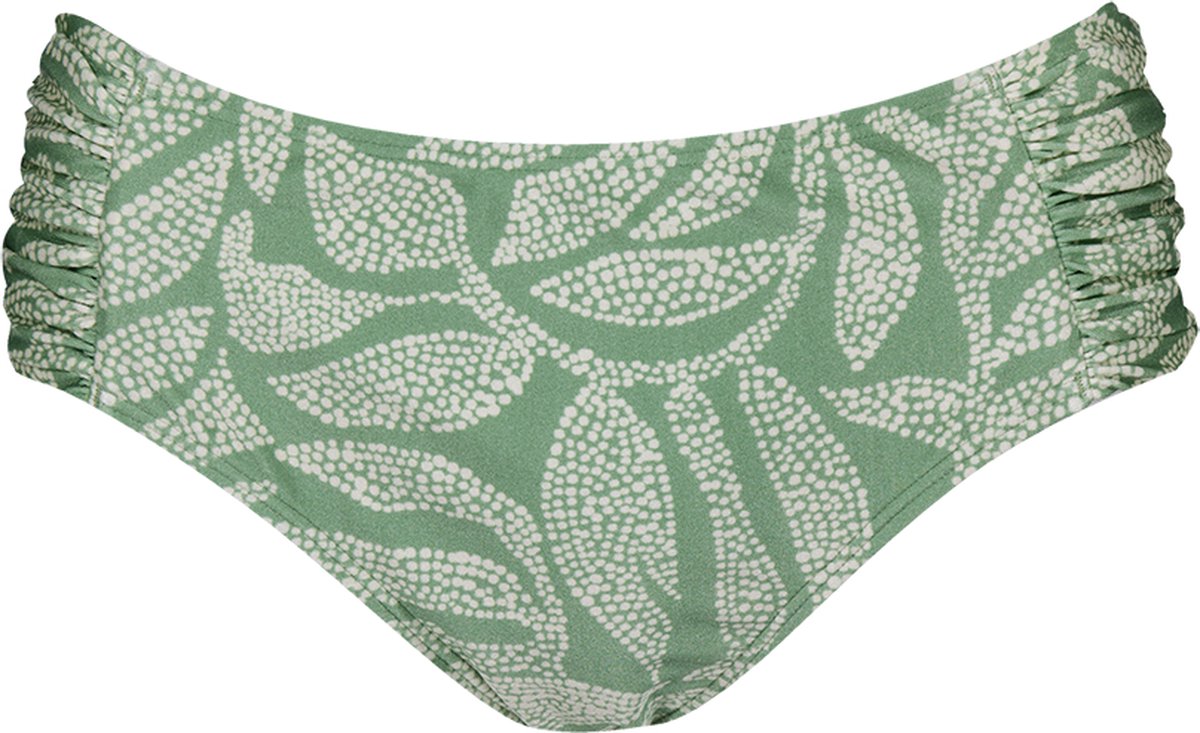 Barts Akamu Mid Waist Briefs Vrouwen Bikinibroekje - Groen