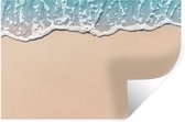 Muurstickers - Sticker Folie - Strand - Zee - Zand - 30x20 cm - Plakfolie - Muurstickers Kinderkamer - Zelfklevend Behang - Zelfklevend behangpapier - Stickerfolie