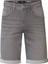 Petrol Industries - Heren Jackson Jogg Denim Short Luau - Grijs - Maat S