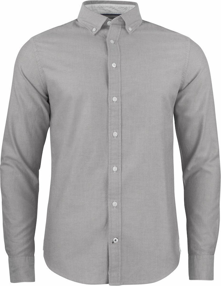 Cutter & Buck Belfair Oxford Shirt Heren 352400 - Grijs - L