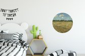 Cercle mural - Cercle mural - Champs labourés - Vincent van Gogh - Aluminium - ⌀ 30 cm - Intérieur et extérieur
