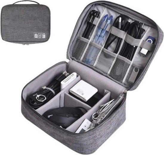 Foto: Packing cubes set 7 delig reiszakken voor reis koffer backpack en tas donkerblauw
