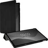 kwmobile Hoesje geschikt voor Xiaomi Redmi Pad SE - Kunstlederen tablet cover met standaard - In zwart