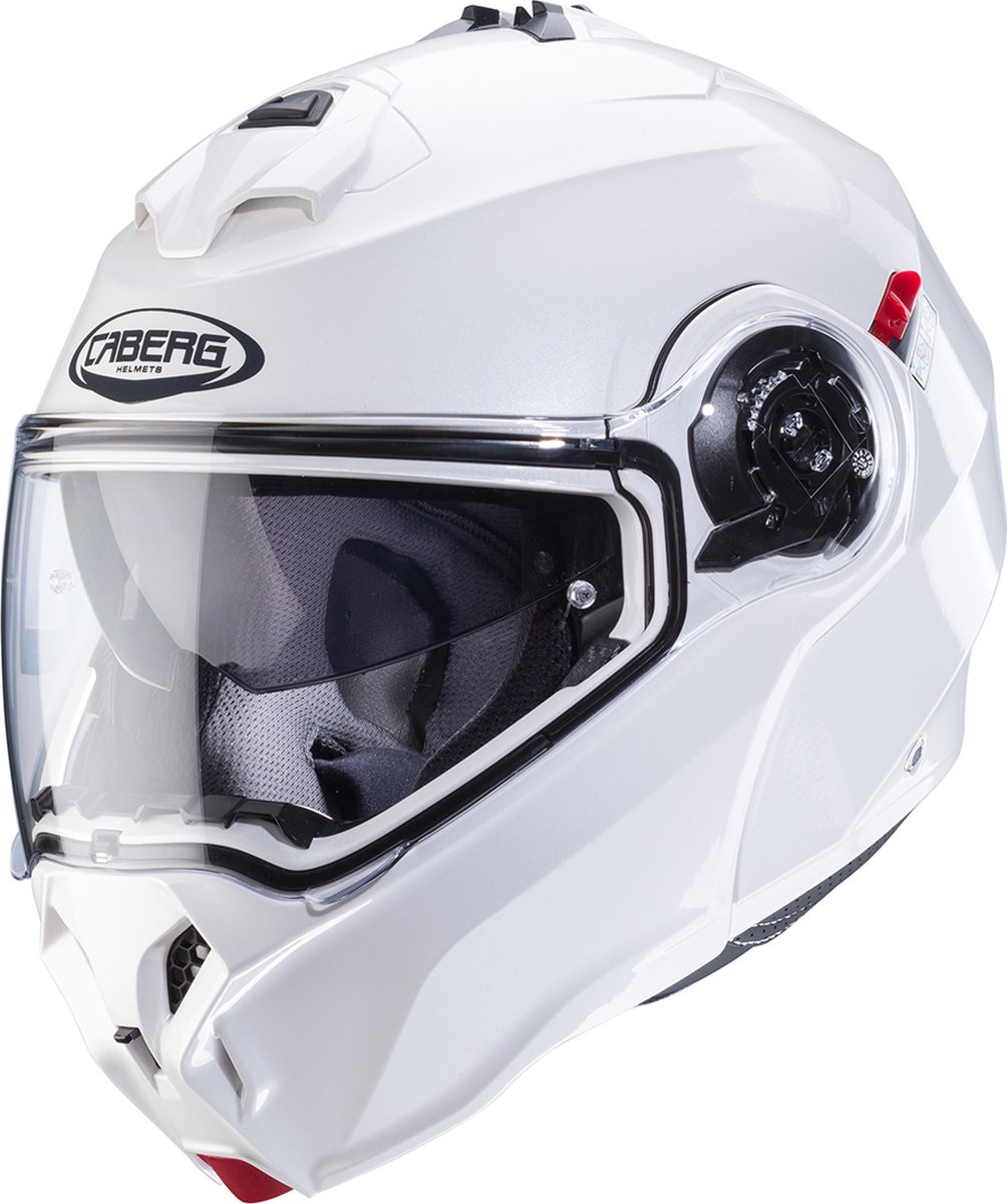 Caberg Duke Evo White L - Maat L - Helm