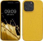 kalibri hoesje geschikt voor Apple iPhone 15 Pro Max - backcover voor smartphone - geel
