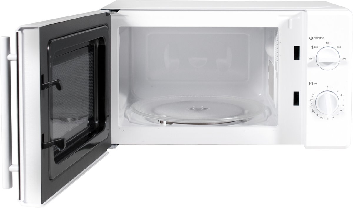 Inventum MN205S Solo magnetron - 20L - 700W - Ontdooifunctie - Wit — afbeelding 2