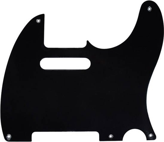 Musiclily 5 Schroefgaten Gitaar Tele Slagplaat Blank voor