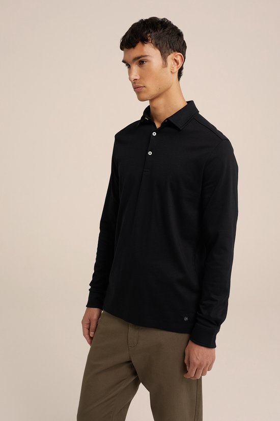 WE Fashion Heren slim fit polo