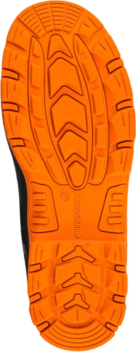 Buckbootz Laars BVIZ5ORBK S7S - Zwart/Oranje - 44