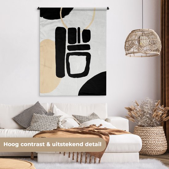 Tapisserie - Tissu mural - Art - Luxe - Abstrait - 90x120 cm - Tapisserie