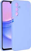 Accezz Case Convient pour Samsung Galaxy A15 (4G) / A15 (5G) Coque en Siliconen - Accezz Liquid Silicone Back Cover - Violet
