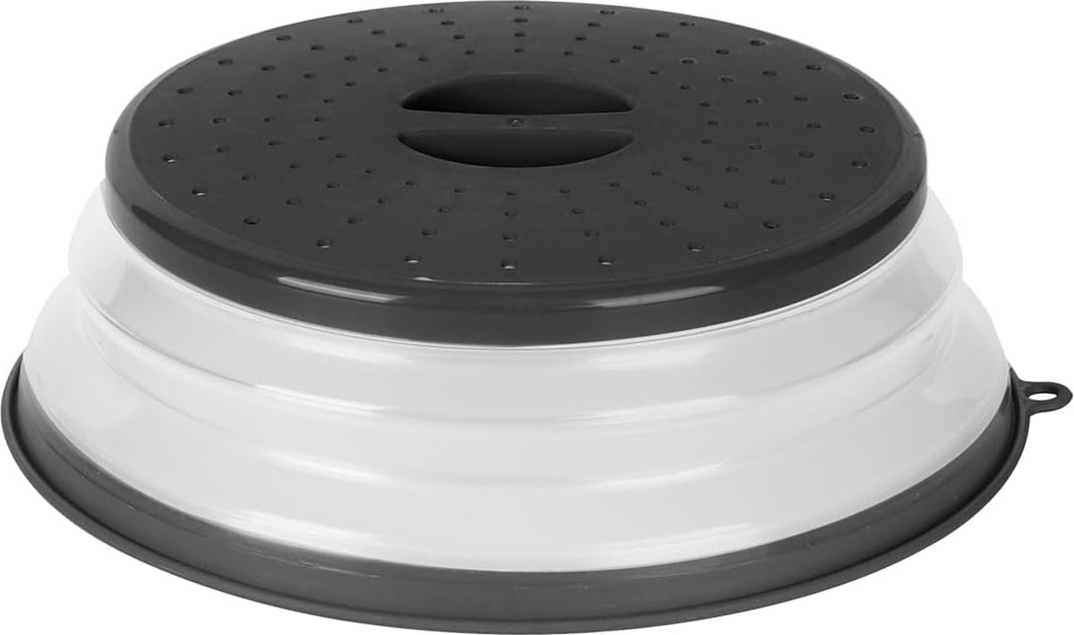 Magnetronafdekking 26 cm siliconen hoes voor alle standaard magnetrons (zwart)
