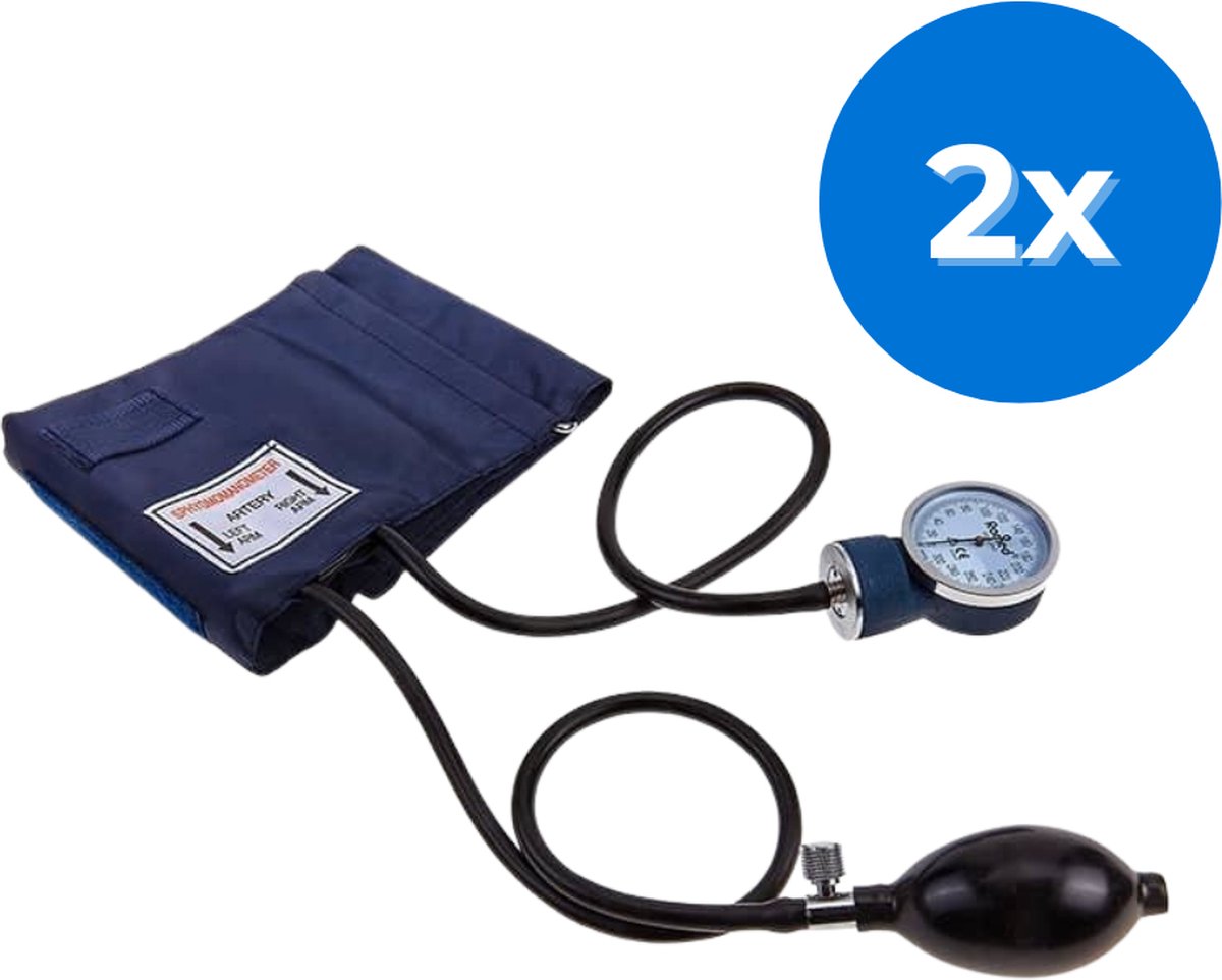 Goedkoopste Romed Aneroid bloeddrukmeter - Set van 2 doosjes Romed