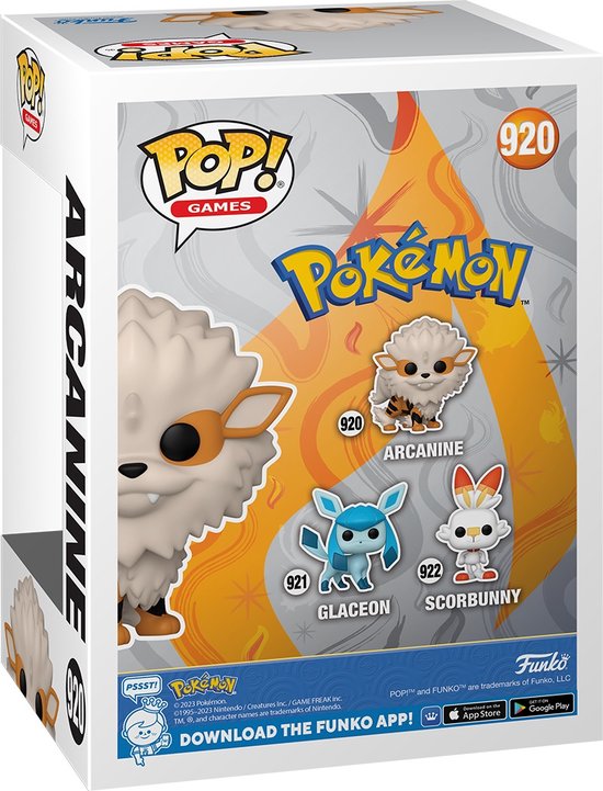 Funko Pop! Games: Pokémon - Arcanin