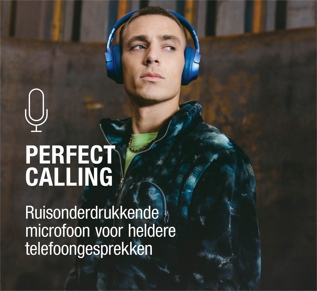 Fresh ‘n Rebel Clam Fuse – Draadloze Bluetooth Koptelefoon met Active Noise Cancelling - 45 uur Speelduur - Silky Sand — afbeelding 3