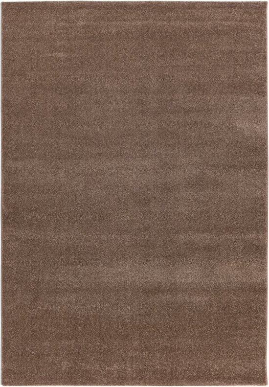 Lalee Trendy Uni | Modern Vloerkleed Laagpolig | Light Brown | Tapijt | Karpet | Nieuwe Collectie 2024 | Hoogwaardige Kwaliteit | 80x150 cm