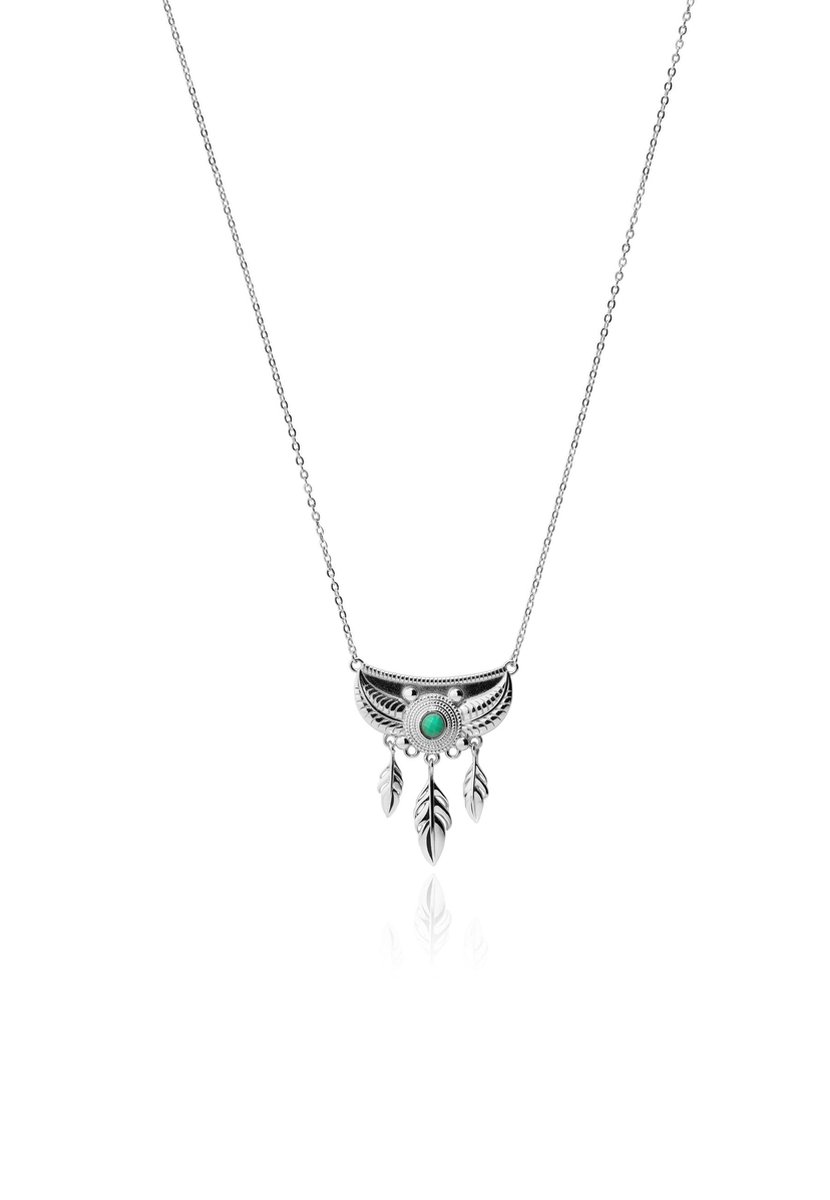 Stam zilveren ketting
