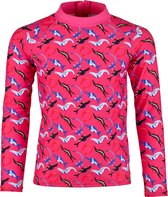 BECO ocean dinos - rashguard suit voor kinderen - roze - maat 128-134