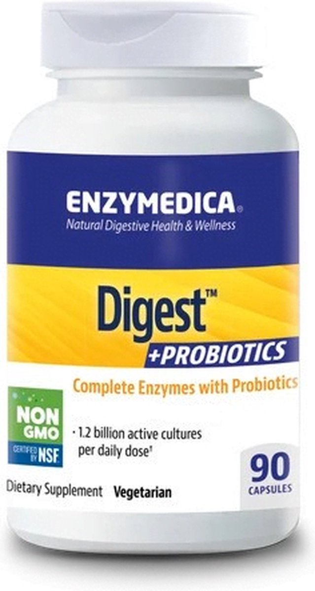 Goedkoopste Digest Probiotics van Enzymedica - 90 capsules