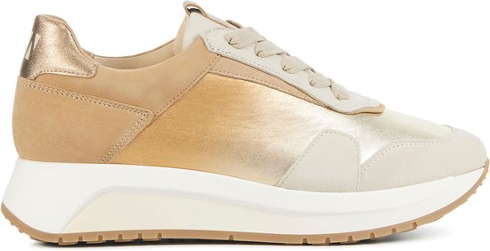 Softwaves Sneakers Dames - Lage sneakers / Damesschoenen - - 8.94.01 - Goud - Maat 39