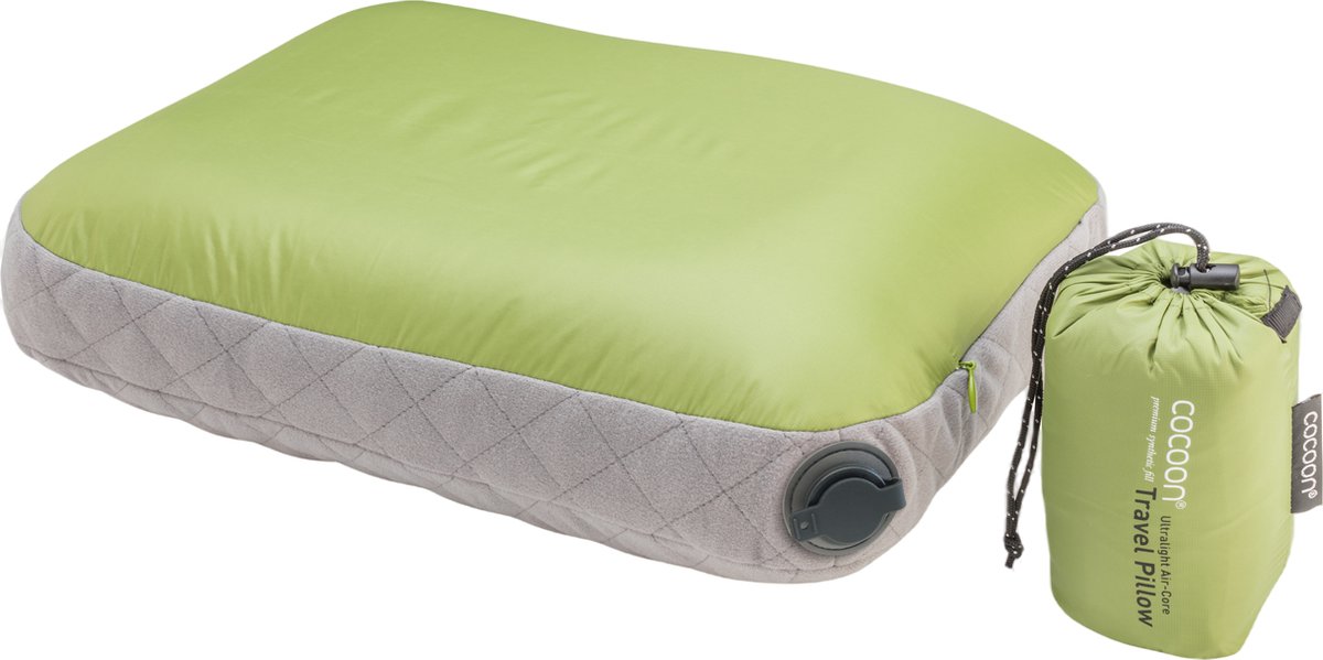 Cocoon Air Core Pillow Ultra Light - M - Wasabi