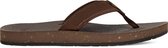 Slippers Homme TEVA M REFLIP LEATHER CHOCOLAT BROWN - CHOCOLAT BROWN - Taille 43