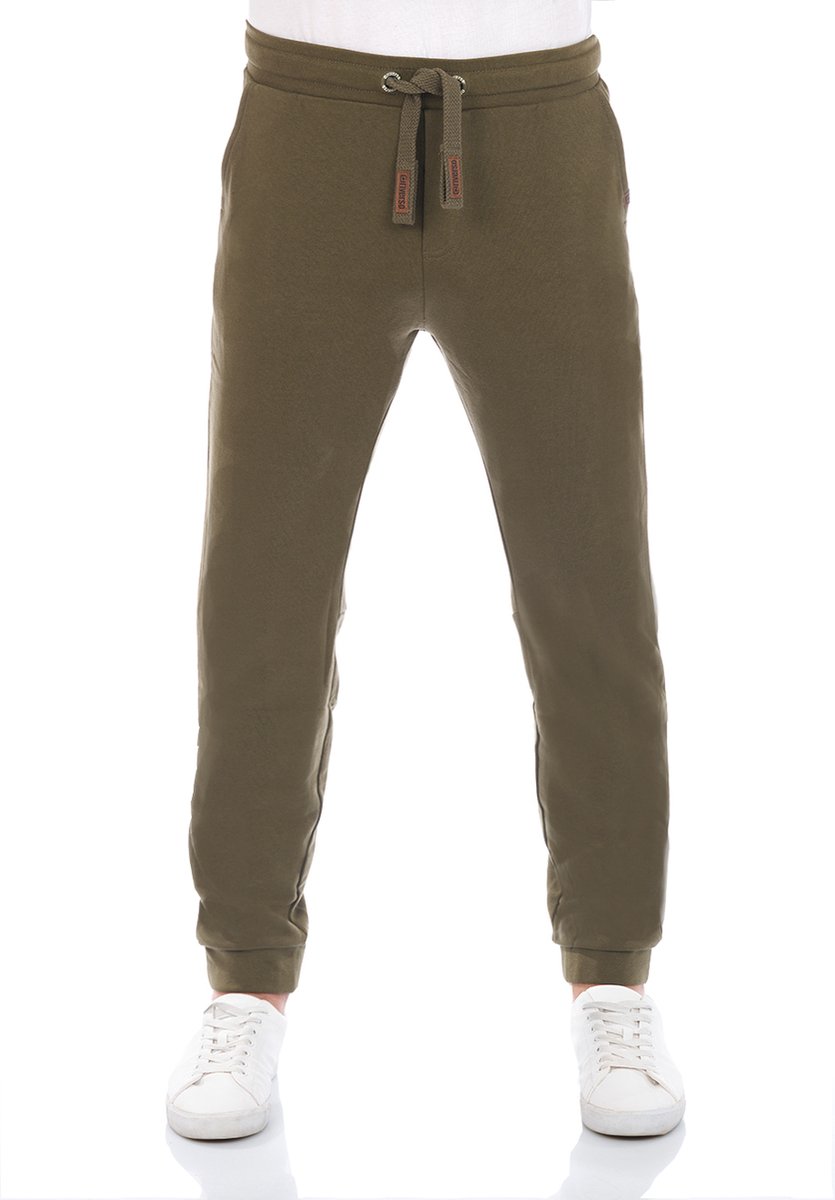 riverso Heren Joggingbroek RIVKasper regular/straight Groen XL Volwassenen Joggingbroek met Trekkoord