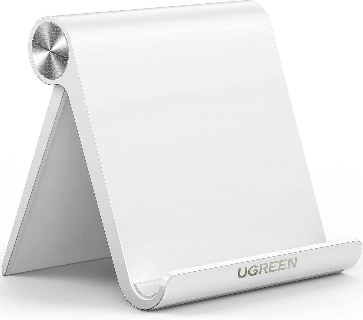 Tablet Houder Verstelbare Hoek Tablet Stand Compatibel met Redmi Pad,, enz. (Wit)