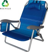 Eurotrail Perez Beach Recycled - Chaise de plage - Blue Royal
