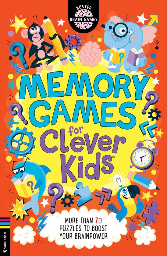Buster Brain Games- Memory Games for Clever Kids® - cover