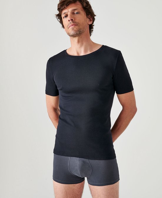 WE Fashion Heren Regular fit T-shirt
