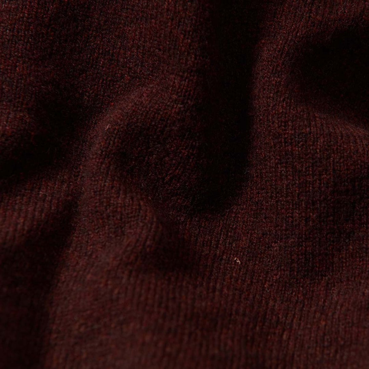 Osborne Knitwear Trui met V hals - Sweater heren in Lamswol - Pullover Heren - Raisin - XL
