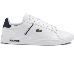 Lacoste Europa Pro Heren Sneakers - Wit/Donkerblauw - Maat 43