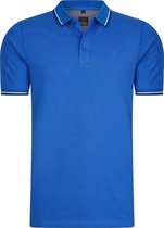 Mario Russo Polo shirt Edward - Polo Shirt Heren - Poloshirts heren - Katoen - Klassiek Blauw