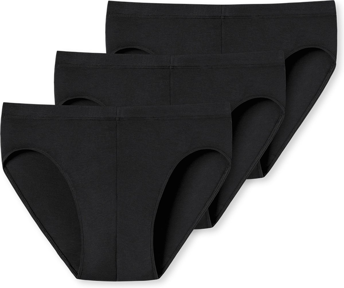 Uncover by Schiesser 3PACK Supermini Heren Onderbroek - zwart