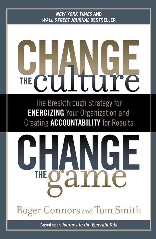 Change the Culture, Change the Game - cover
