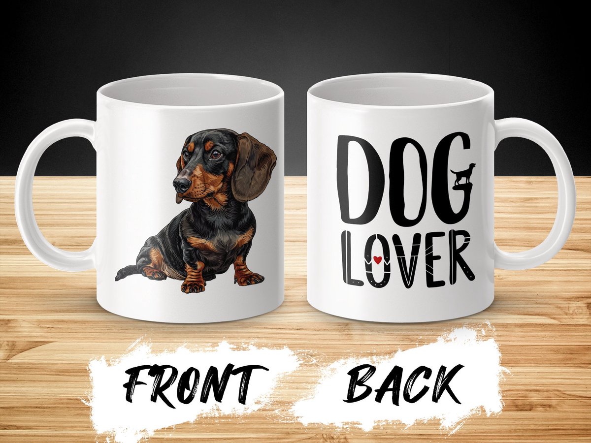 Mok Dachshund dog - hond / dog lover