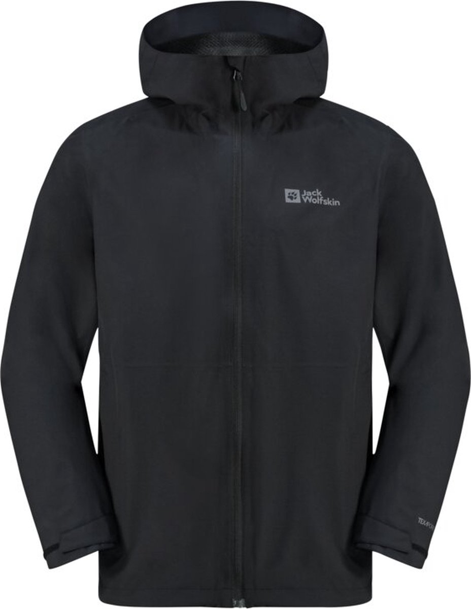 Jack Wolfskin ROBURY 2L JKT M Jas Heren Zwart