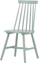 Nest living Willa Houten Eetkamerstoel Groen - Spijlenstoel - Scandinavisch
