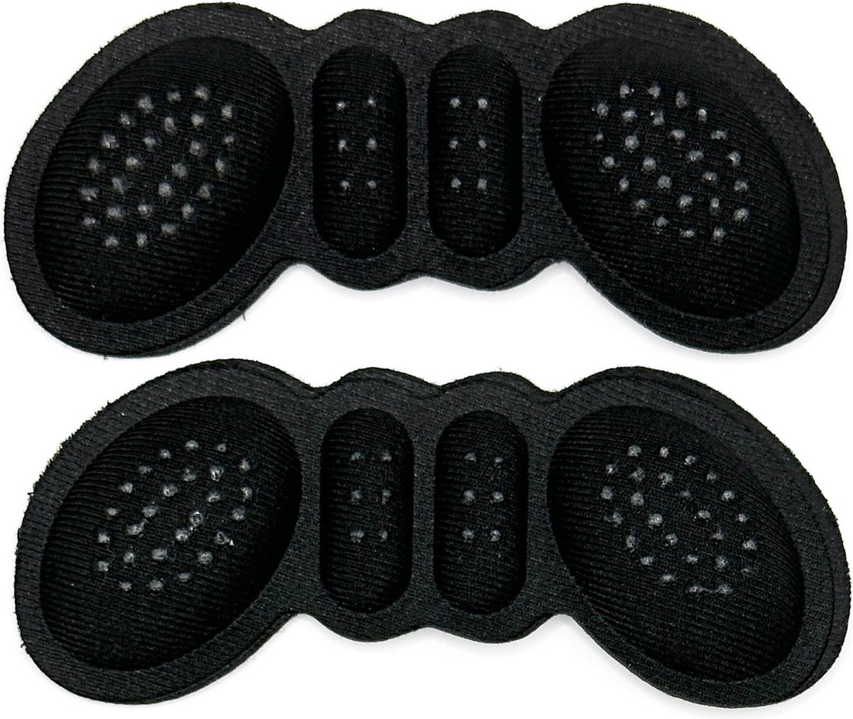 Hypify® | Premium Hielzooltjes | Type 3 | DUOPACK | Anti-slip | Schoenmaat Universeel | Kleur zwart | Hielkussentjes | Hielzolen | Hielbeschermers