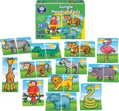 Orchard Toys - Jungle Heads & Tails - Jeu de mémoire 2 en 1 - à partir de 18 mois