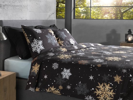 Heckettlane Avrem Dekbedovertrek - Eenpersoons - Flanel - 140x200-220cm - Multi van Heckettlane — afbeelding 5