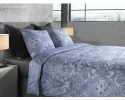 Heckett & Lane Flanel dekbedovertrek Bles (Frost Blue) - 240x200/220 cm