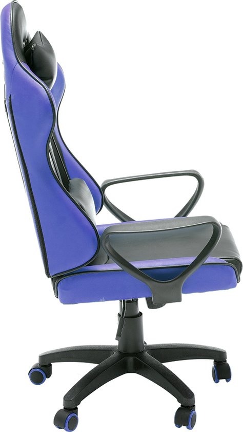 Chaise de bureau Flex - bleu/noir